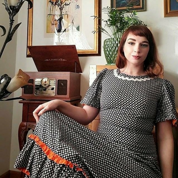 Vintage Dresses & Skirts - Vintage 70s Daisy Cottagecore Prairie Dress